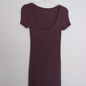 burgundy mini dress SIZE MEDIUM